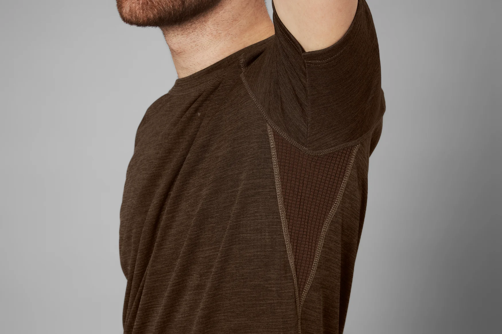 Active S/S t-shirt Demitasse Brun - Seeland - Image 3
