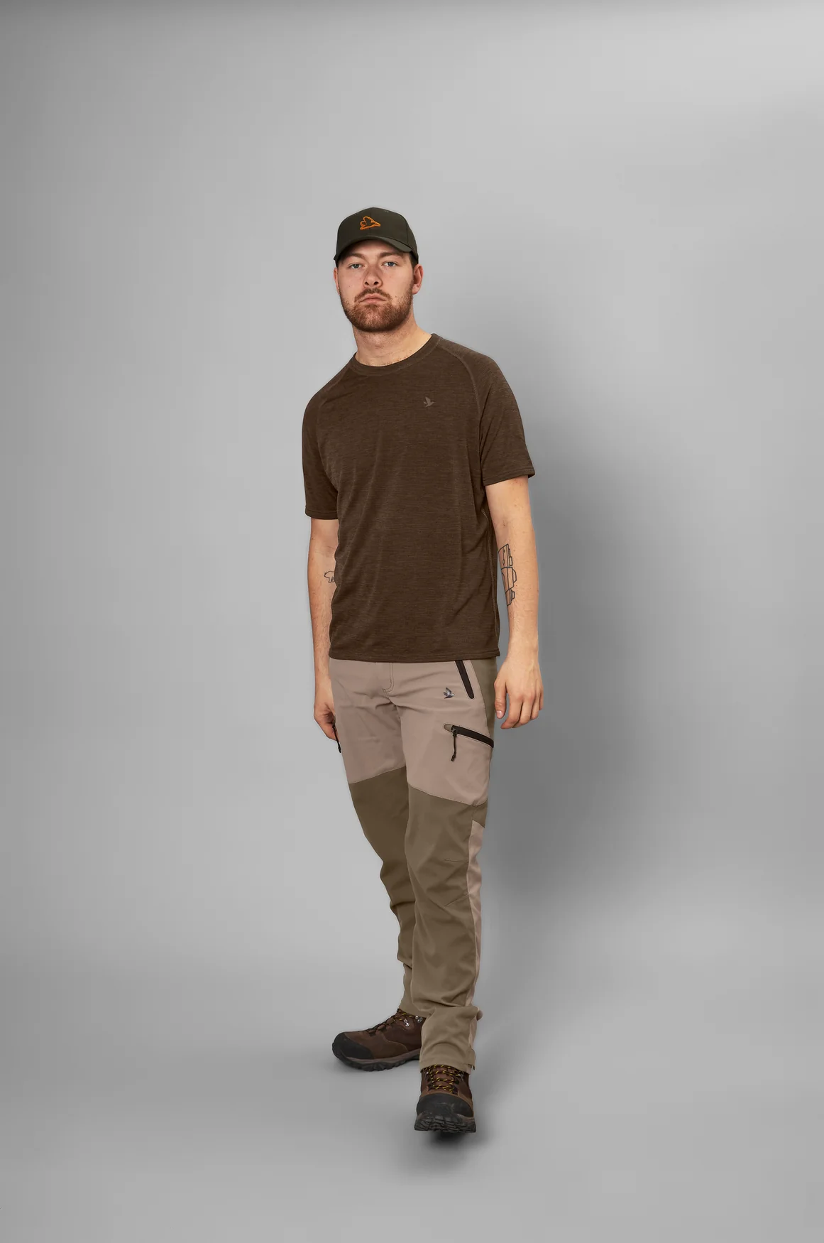 Active S/S t-shirt Demitasse Brun - Seeland - Image 7