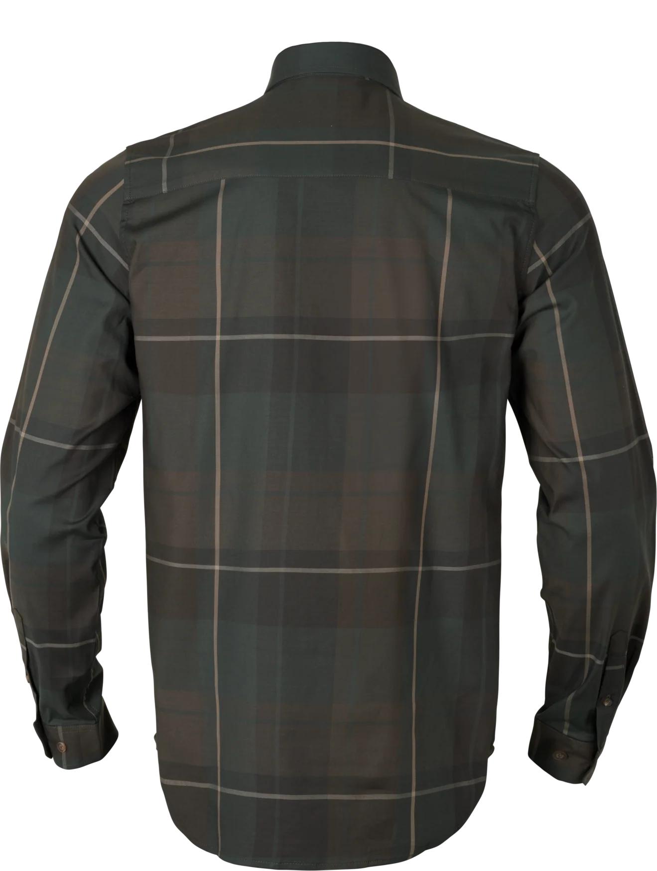 Akse L/S Skjorta - Shadow brown check – Härkila - Image 2
