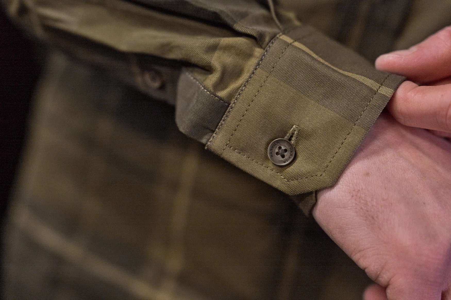 Akse L/S Skjorta - Willow green check – Härkila - Image 4