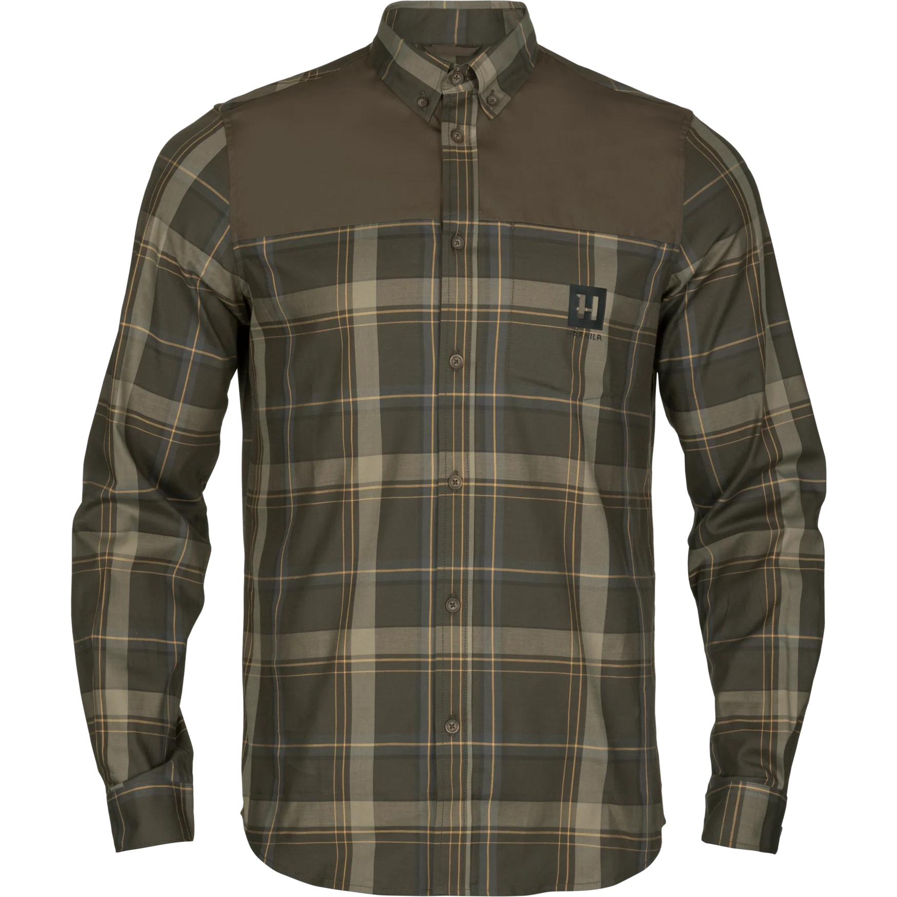 Anker L/S Skjorta - Willow green - Härkila