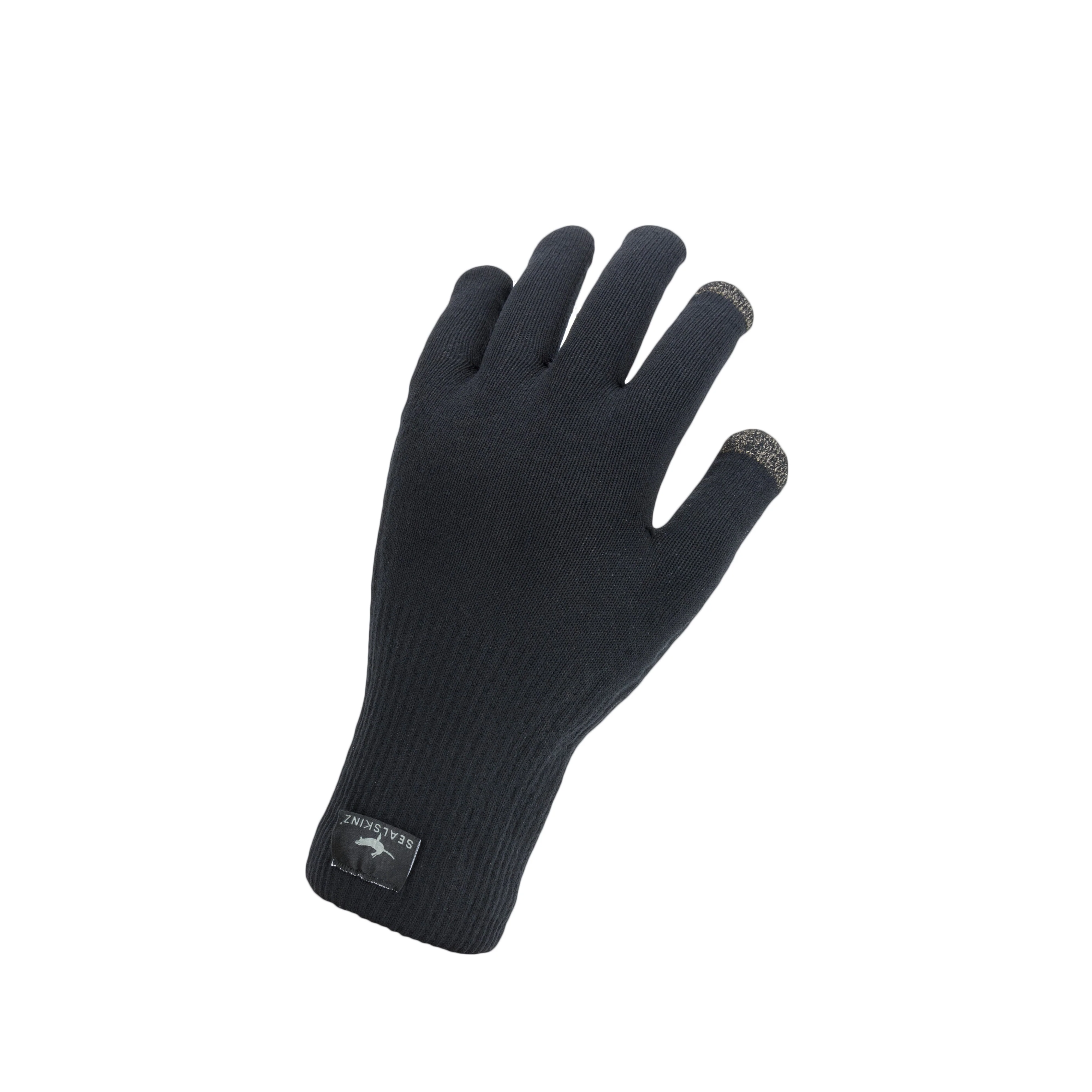 Anmer WP All Wt. Ultra Grip stickad handske svart – Sealskinz