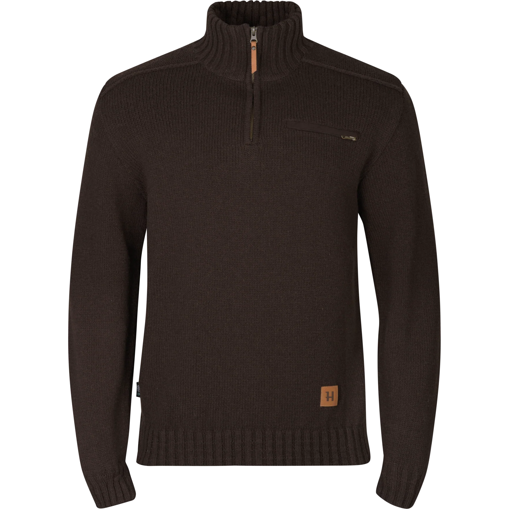 Annaboda 2.0 HSP stickad tröja - Demitasse brown - Härkila