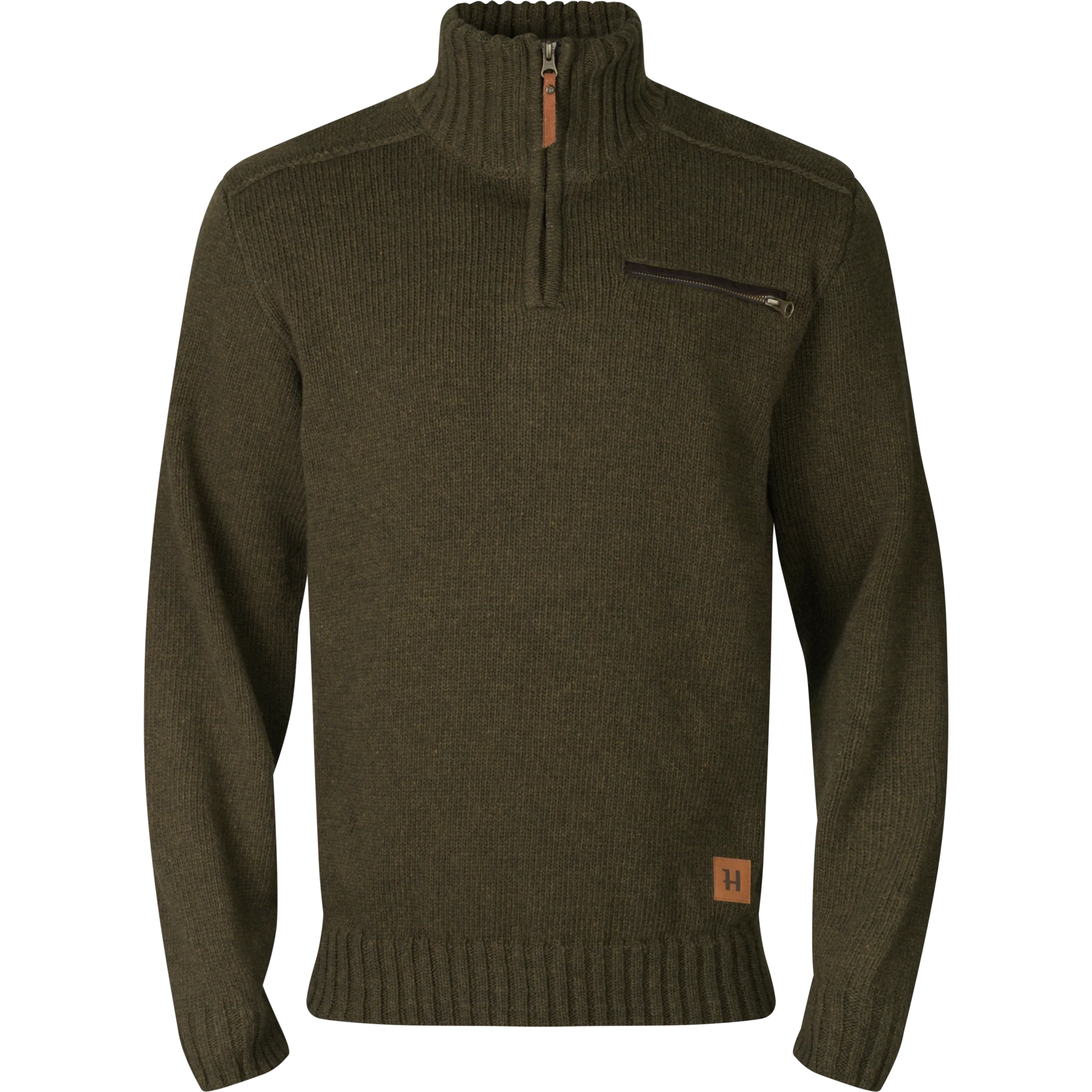 Annaboda 2.0 HSP stickad tröja Willow green - Härkila