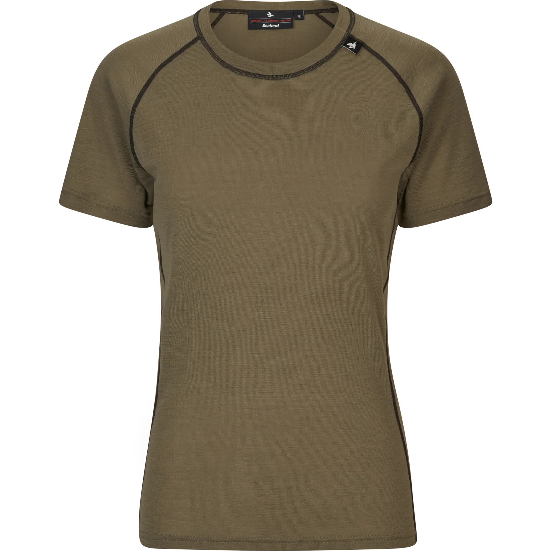 Apex Aia Merino T-tröja Covert Green - Seeland