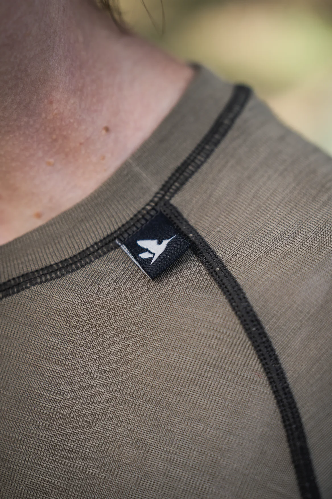 Apex Aia Merino T-tröja Covert Green - Seeland - Image 5