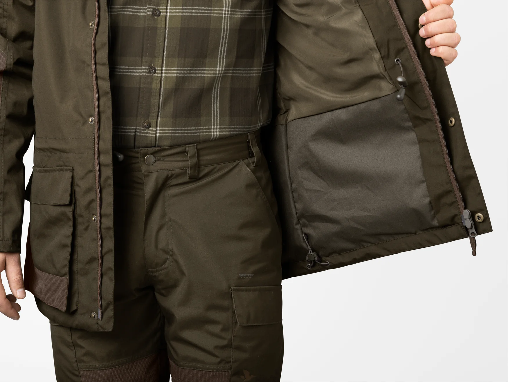 Arden jacka Pine green - Seeland - Image 6