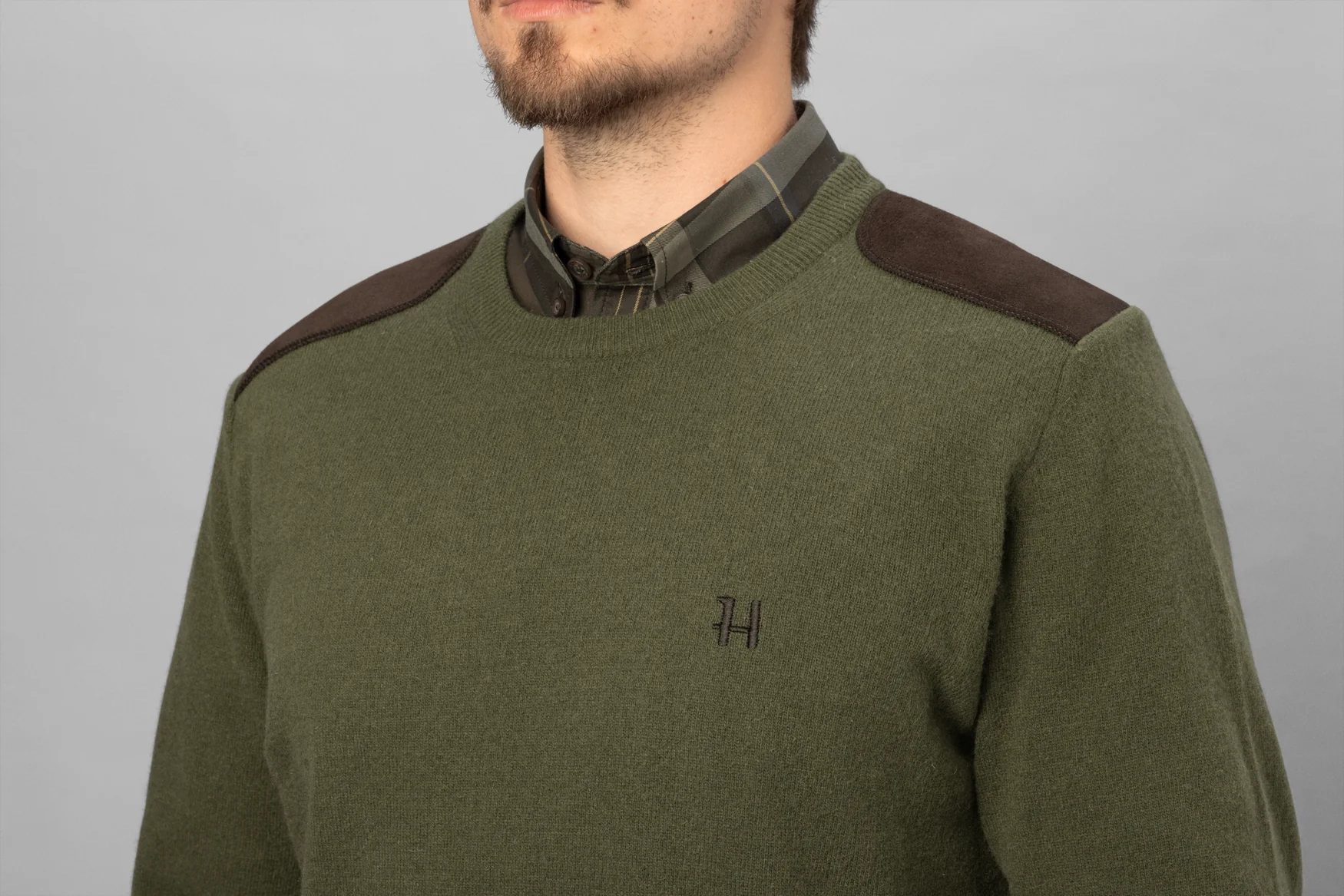 Arran Tröja Olive - Härkila - Image 2