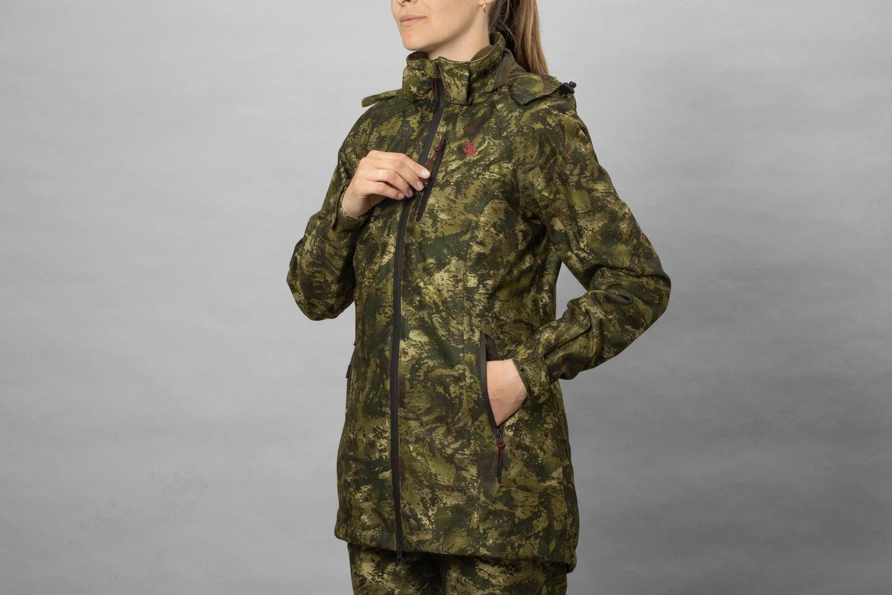 Avail Dam Camo Jacka InVis MPC Grön - Seeland - Image 2