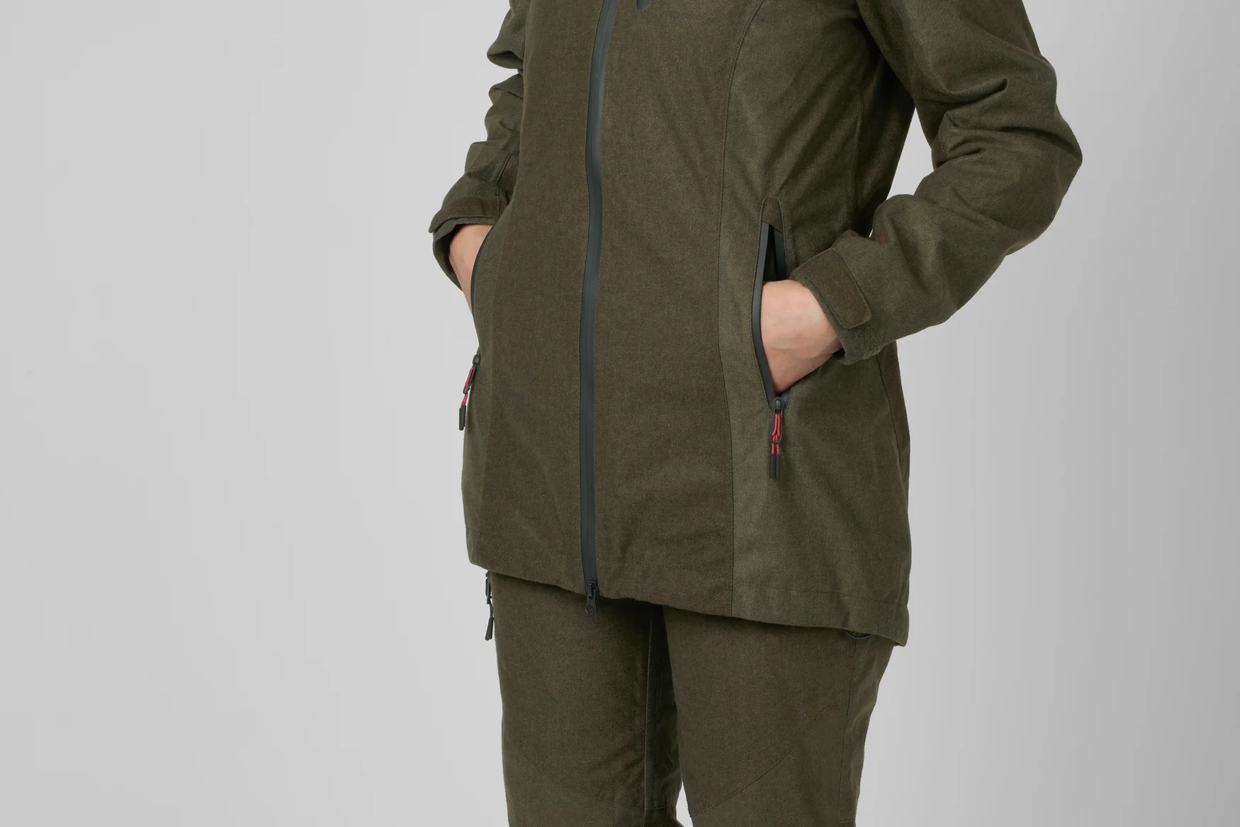 Avail Kvinnjacka Pine green melange - Seeland - Image 6