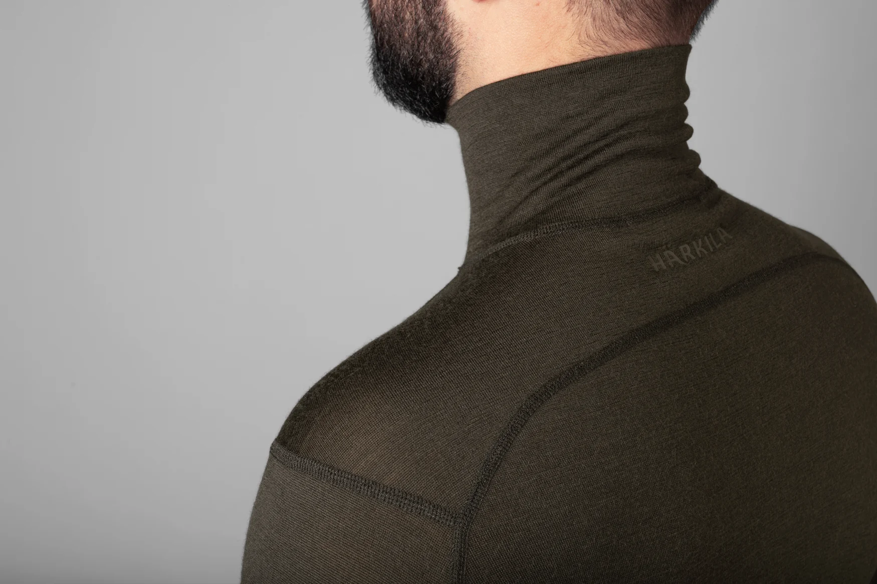 Bas Allround halv-zip Shadow brown - Härkila - Image 5