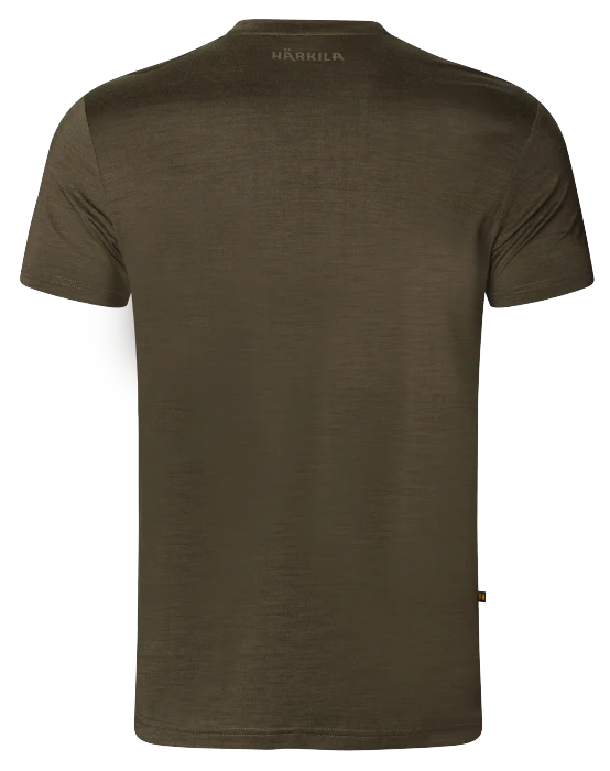 Base All Season kortärmad T-shirt Willow green - Härkila - Image 2