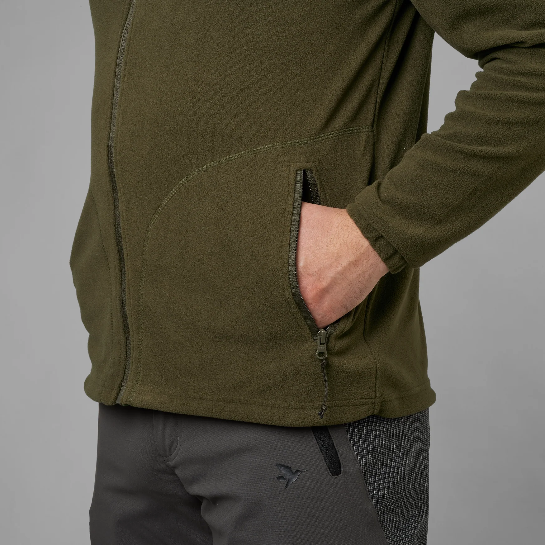 Benjamin fleece Pine green - Seeland - Image 4