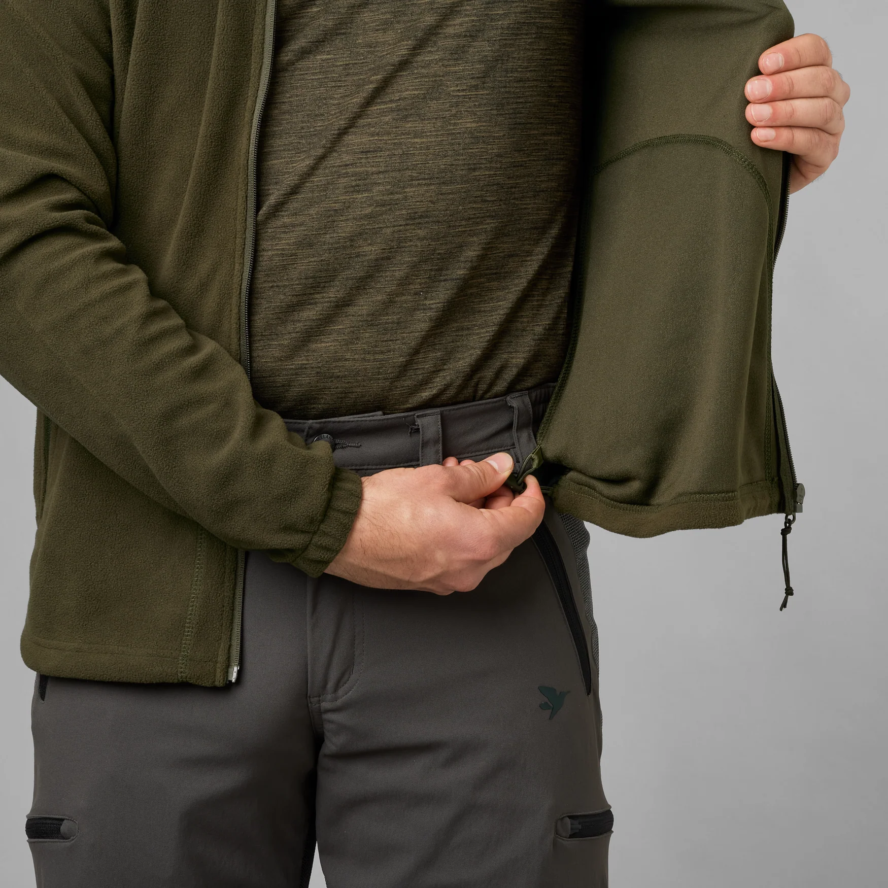 Benjamin fleece Pine green - Seeland - Image 6
