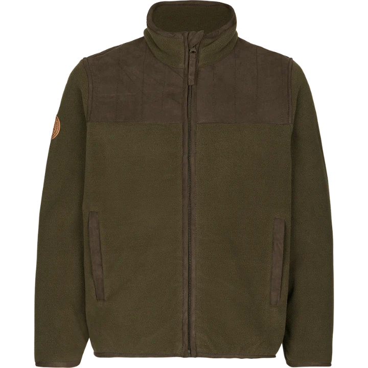 Bolt Junior Fleece jacka Pine green - Seeland