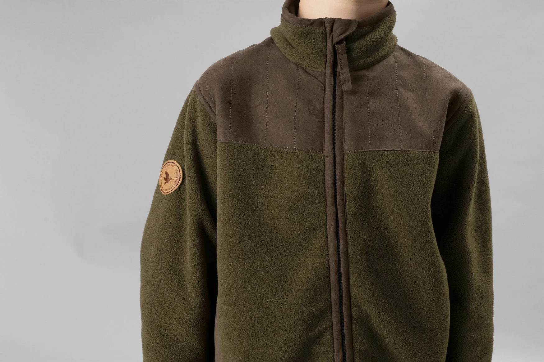 Bolt Junior Fleece jacka Pine green - Seeland - Image 2