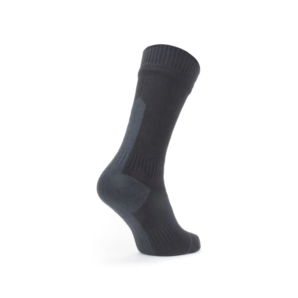 Briston WP All Wt. halvlång socka med Hydrostop svart/grå – Sealskinz - Image 2