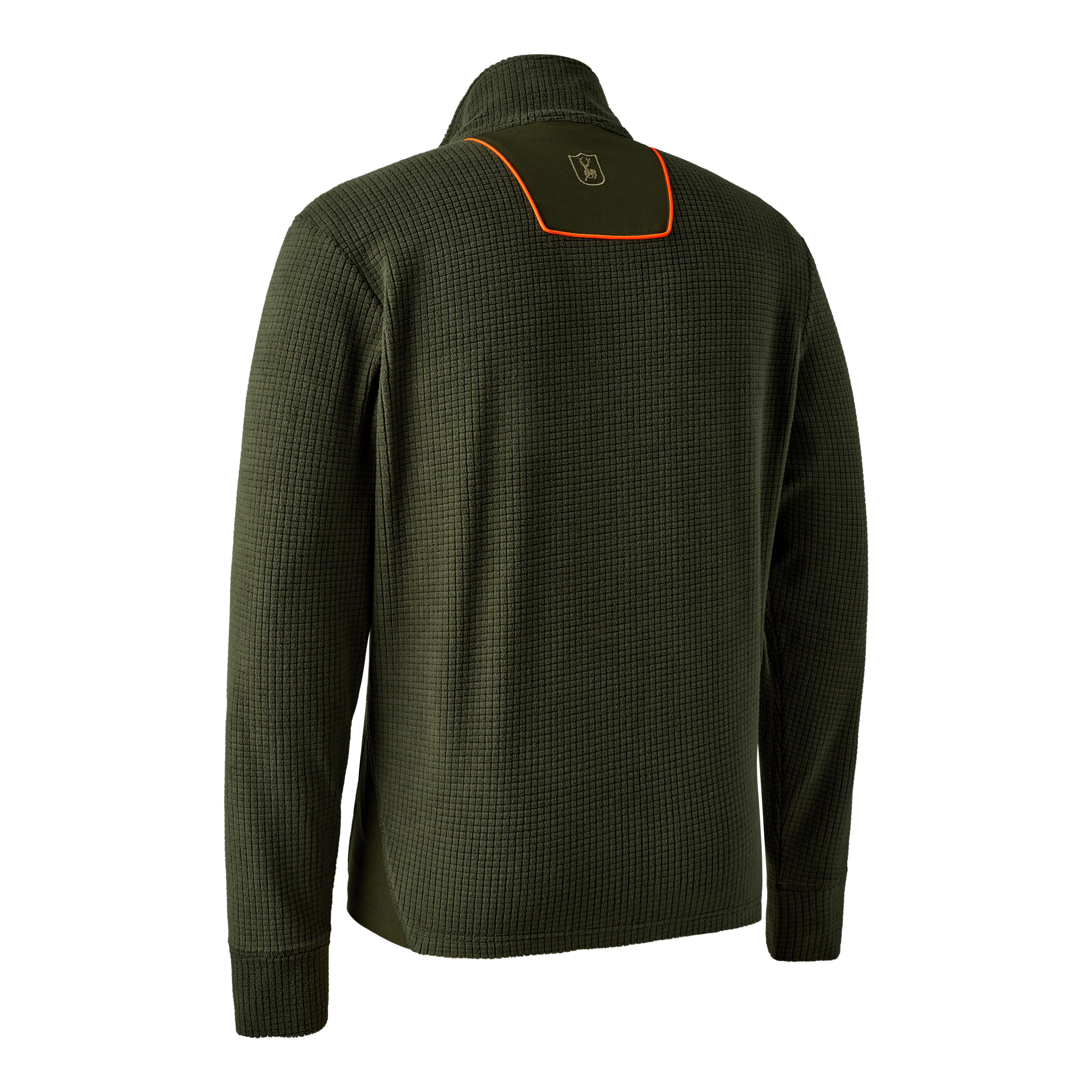 Chamois Fleecejacka med hel dragkedja Forest Green - Deerhunter - Image 2
