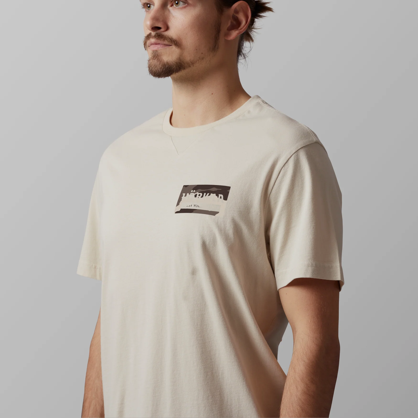 Core t-shirt Peyote grey - Härkila - Image 4