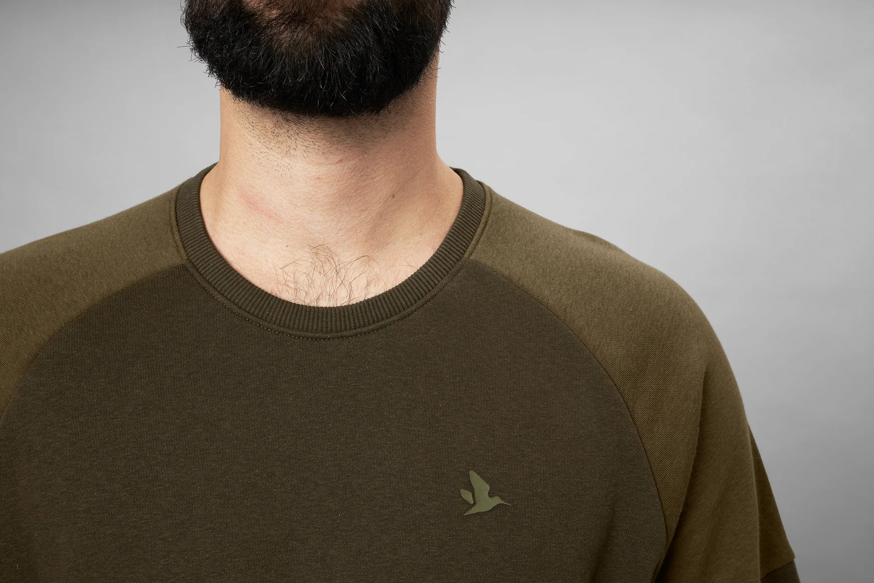 Cross sweatshirt Pine green - Seeland - Image 3