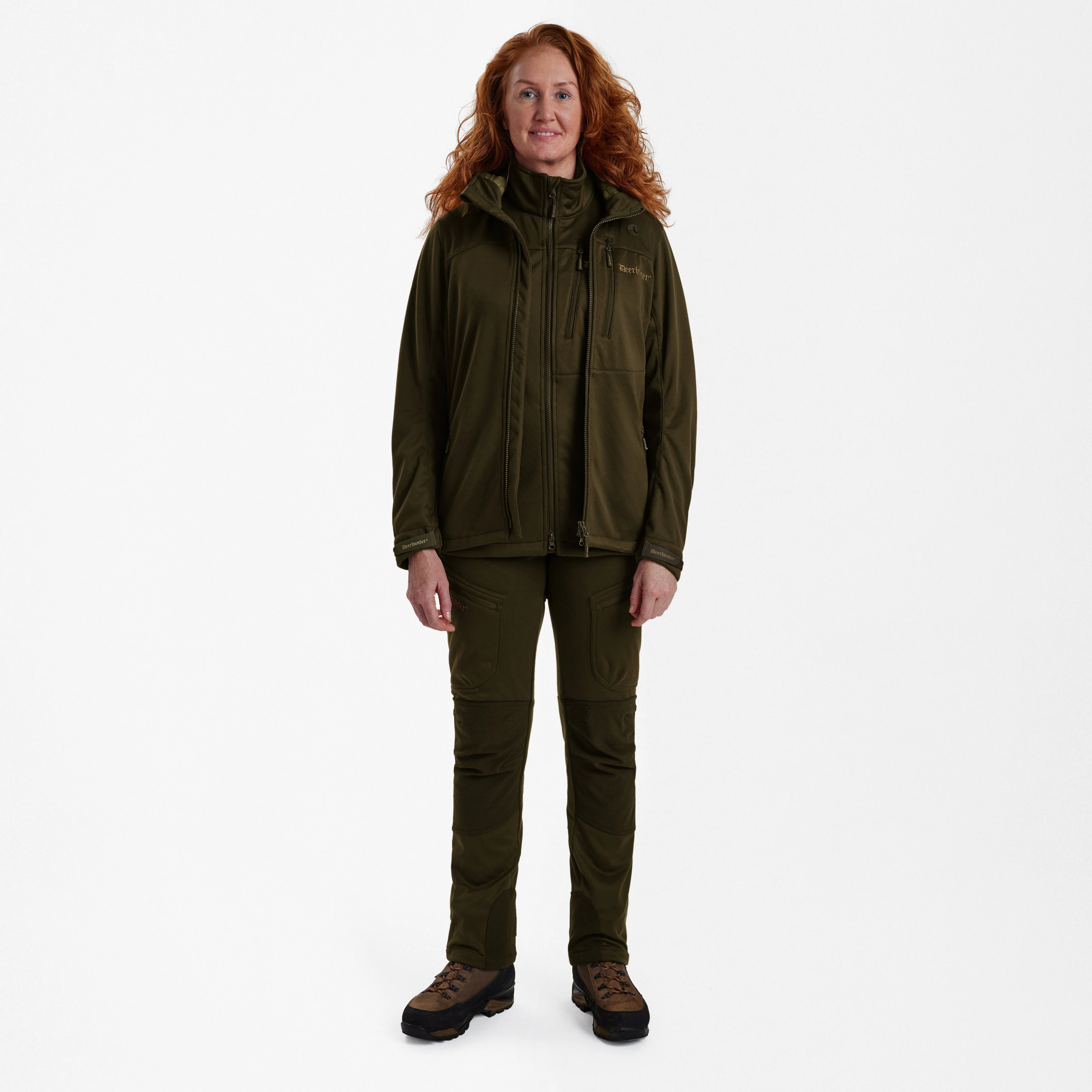 Dam Excape Softshell-jacka Art Green - Deerhunter - Image 3