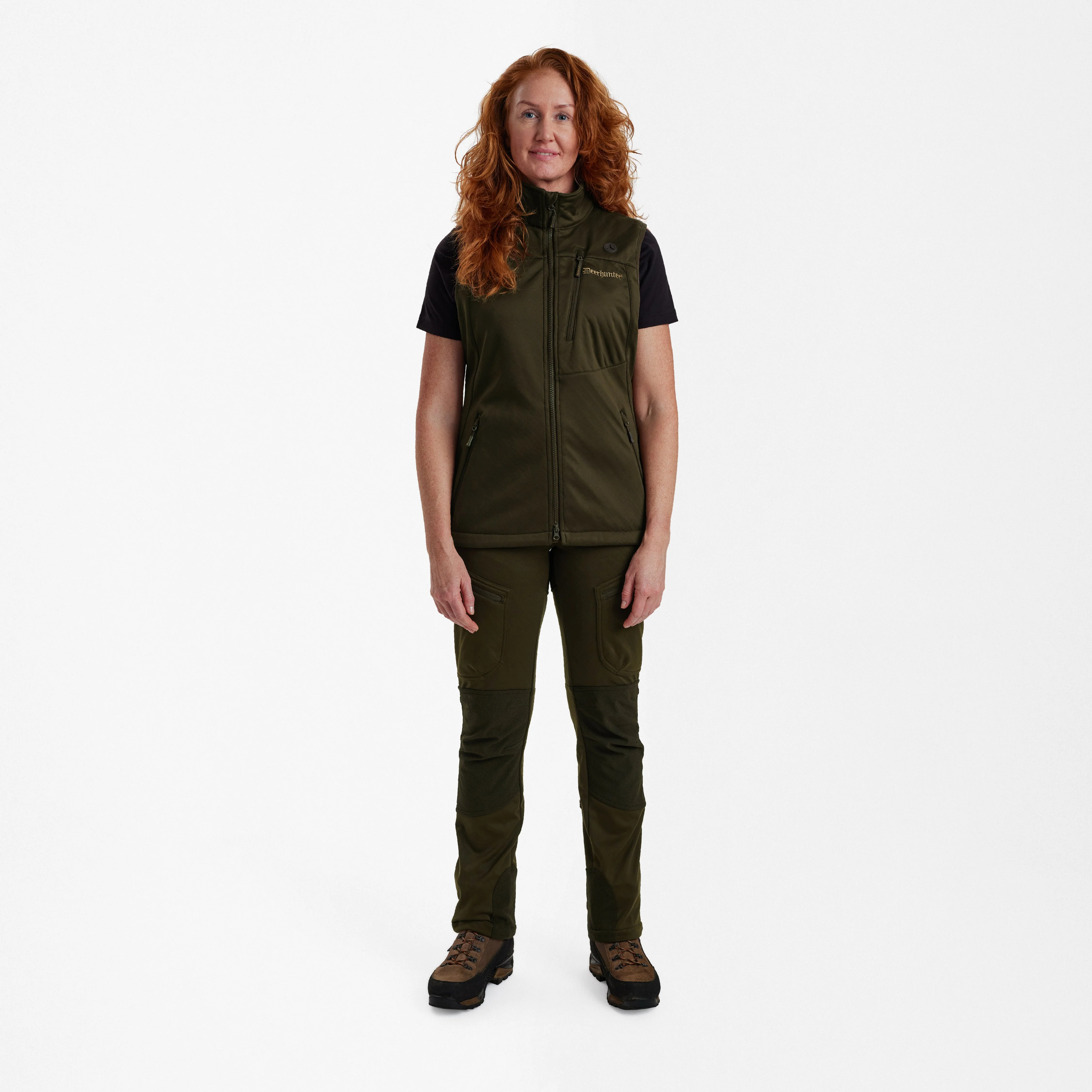 Dam Excape Softshellväst Art Green - Deerhunter - Image 3