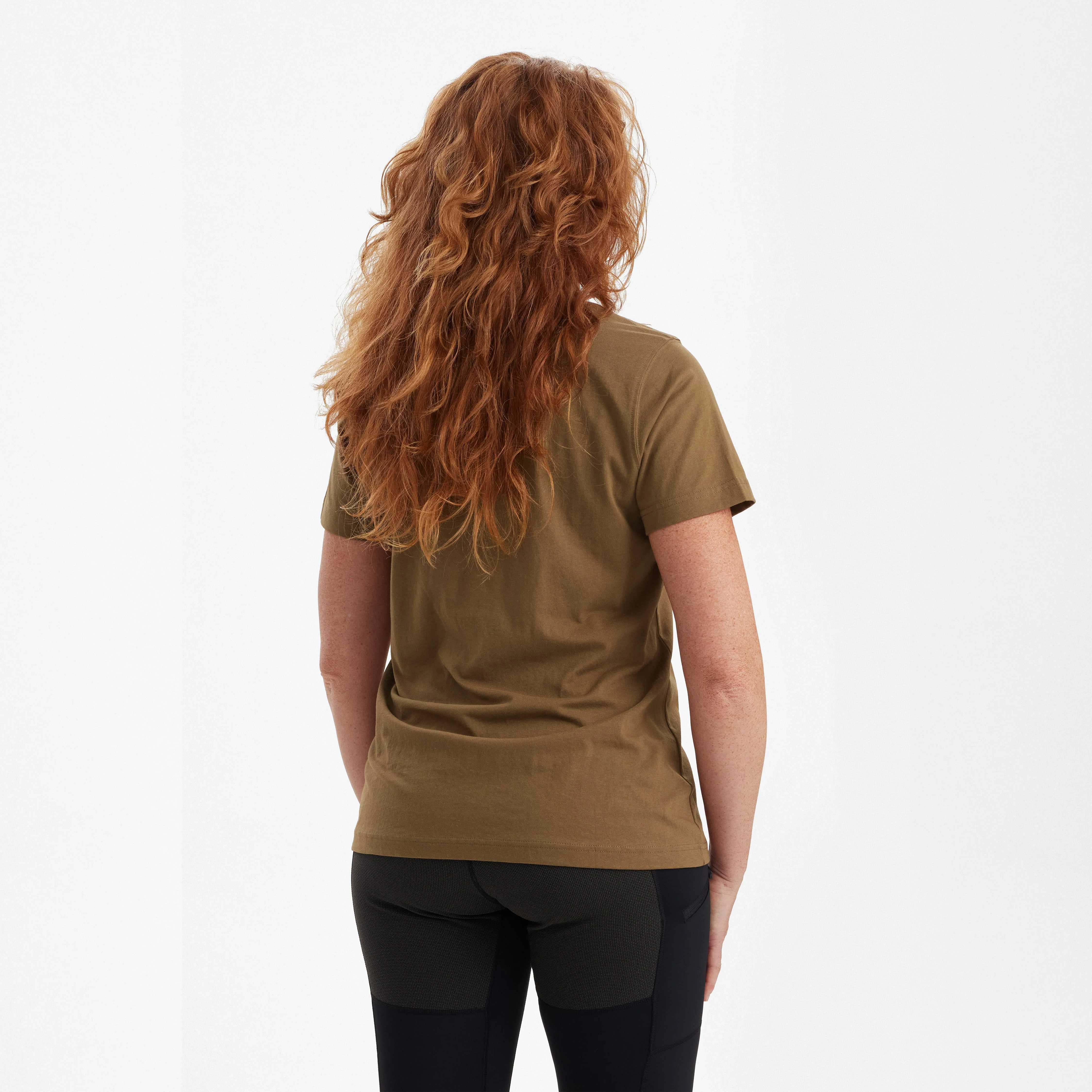 Dam T-shirt med logga Butternut - Deerhunter - Image 2
