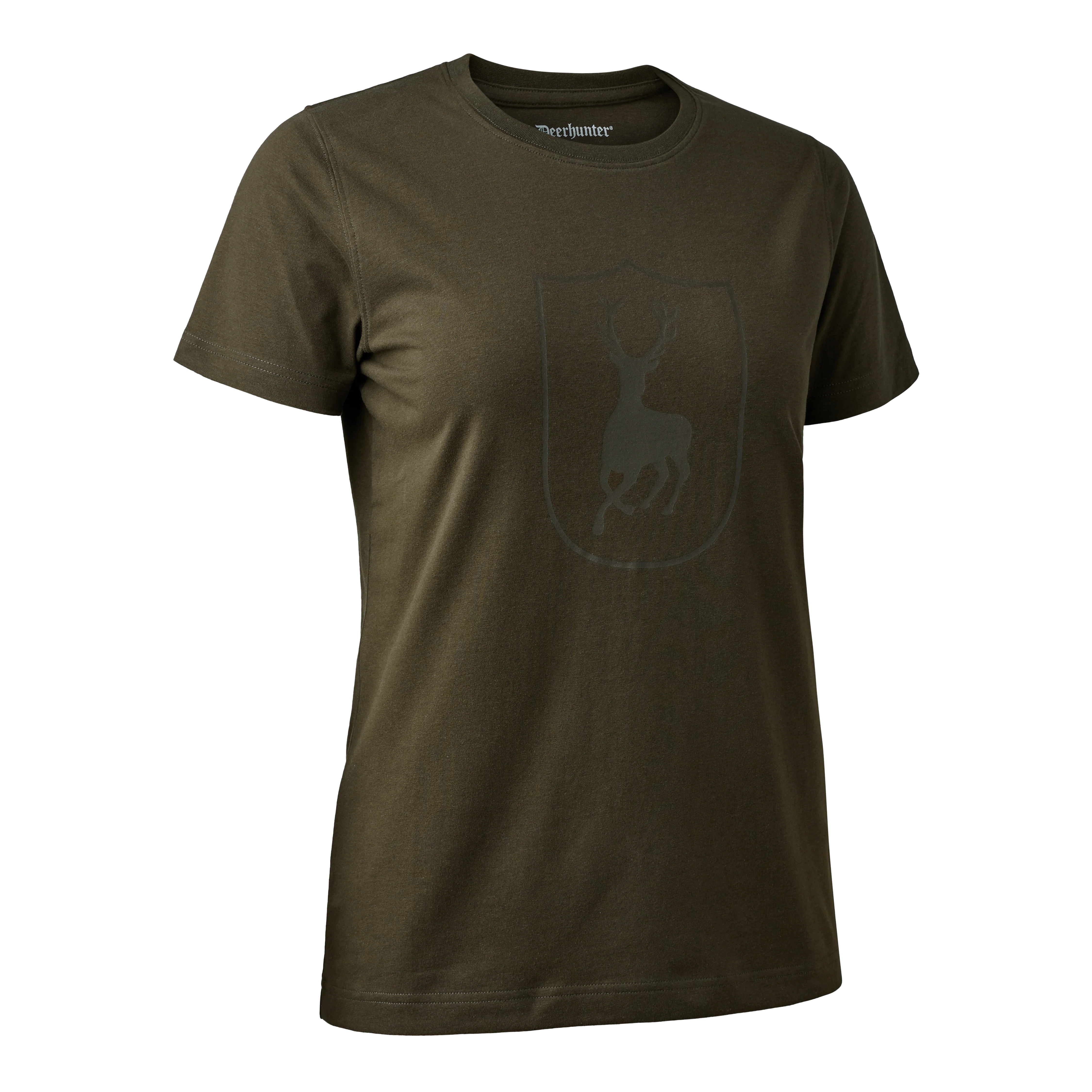 Dam T-shirt med logga Fallen Leaf - Deerhunter - Image 4