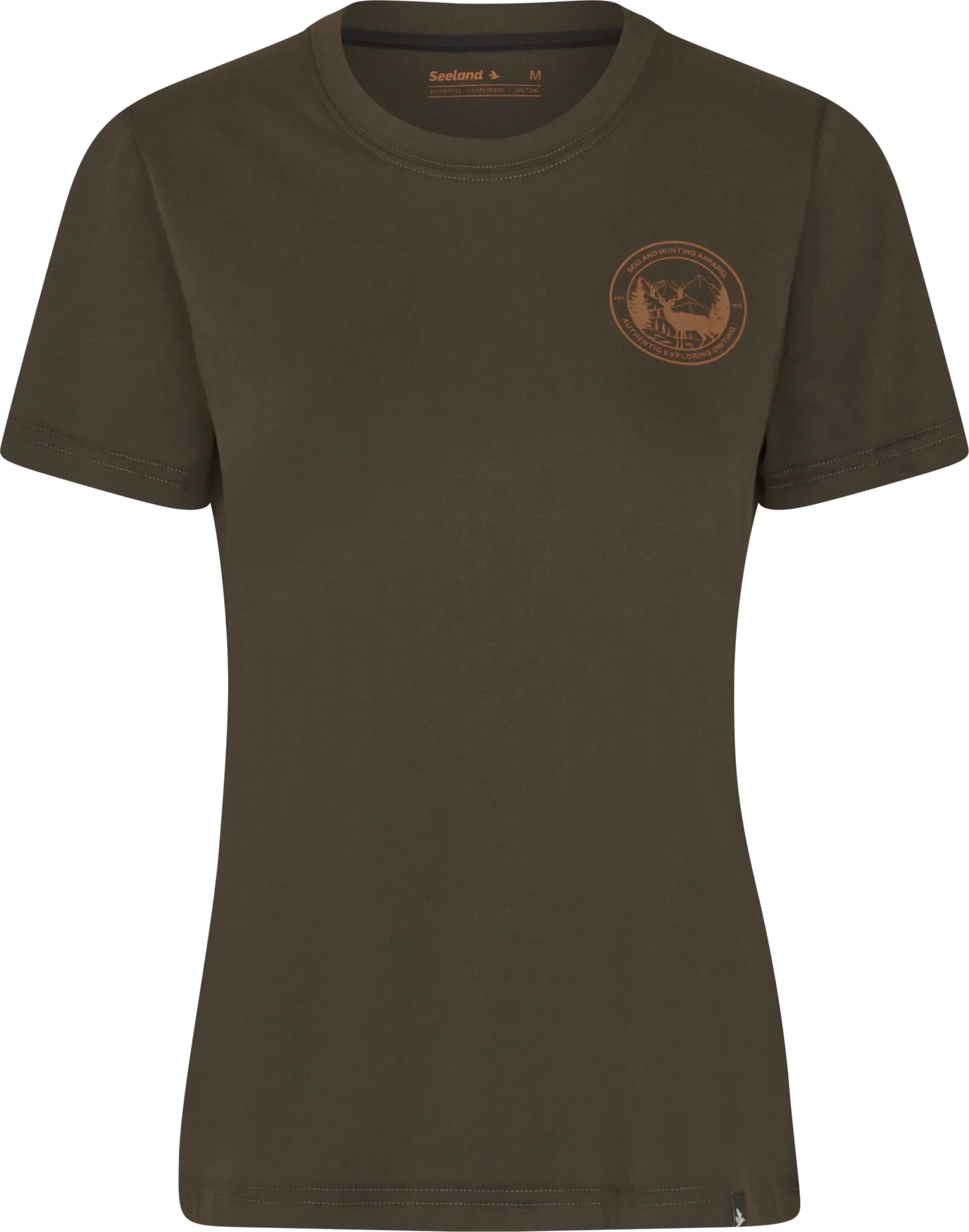 Dam T-shirt Pine green – Seeland