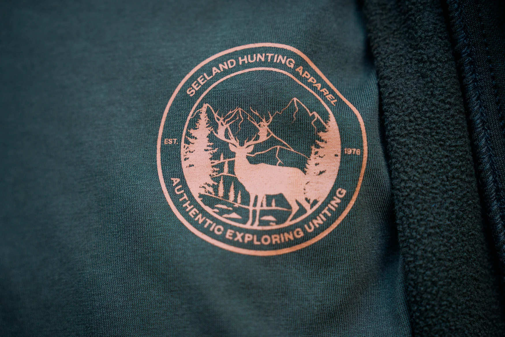Dam T-shirt Pine green – Seeland - Image 6