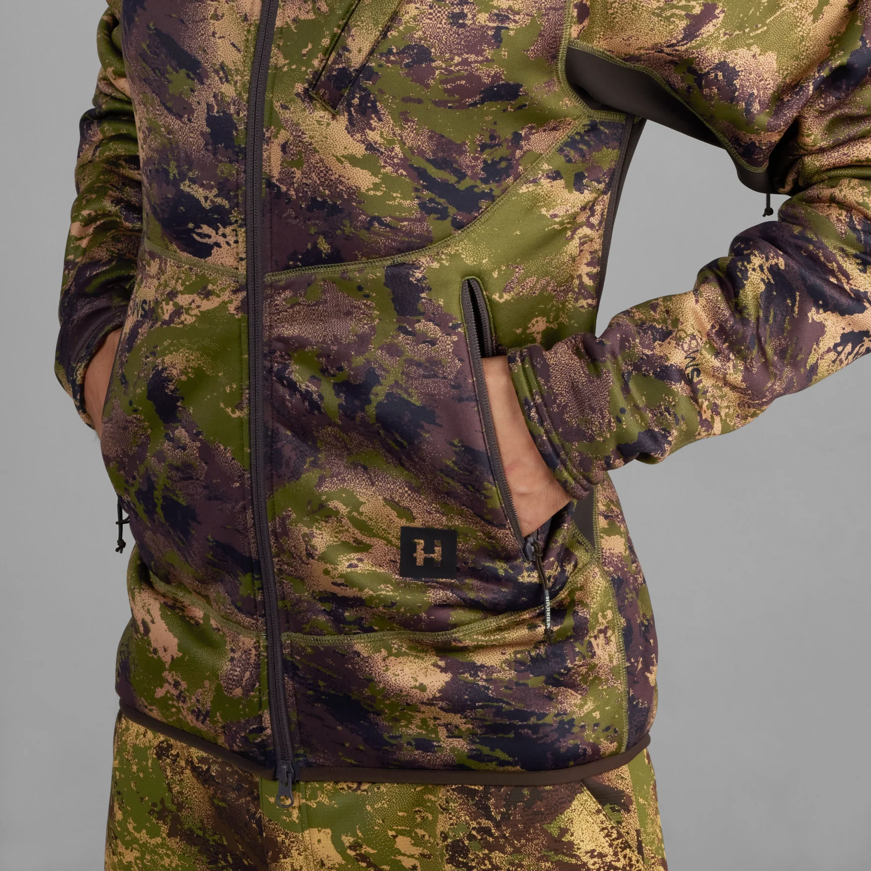 Deer Stalker camo fleecehoodie AXIS MSP®Forest - Härkila - Image 5