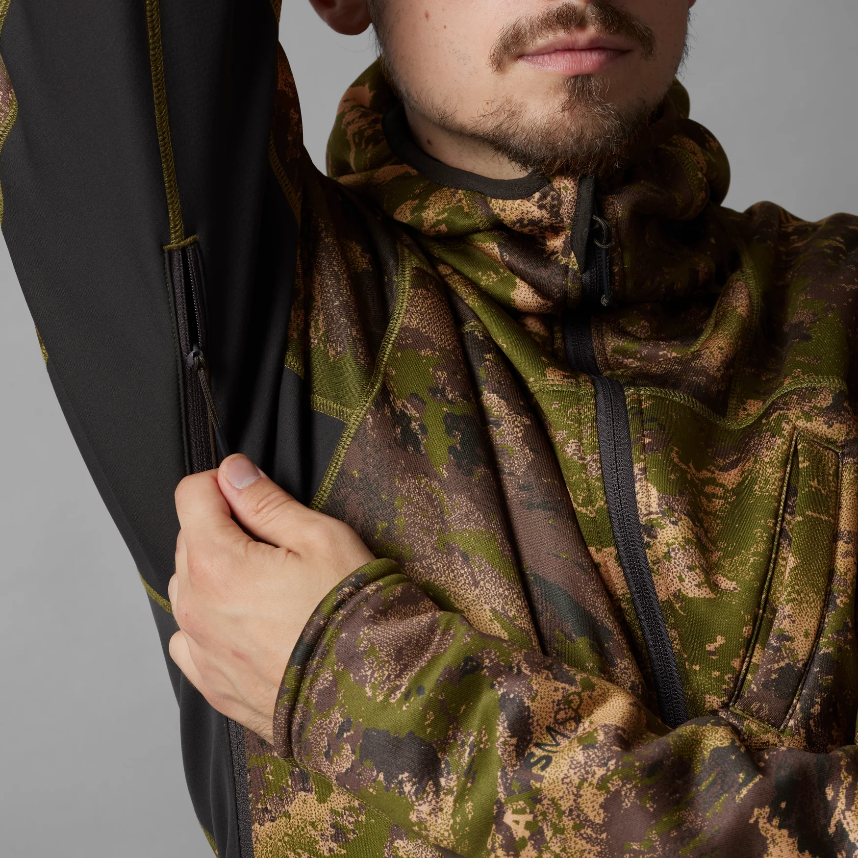 Deer Stalker camo fleecehoodie AXIS MSP®Forest - Härkila - Image 6