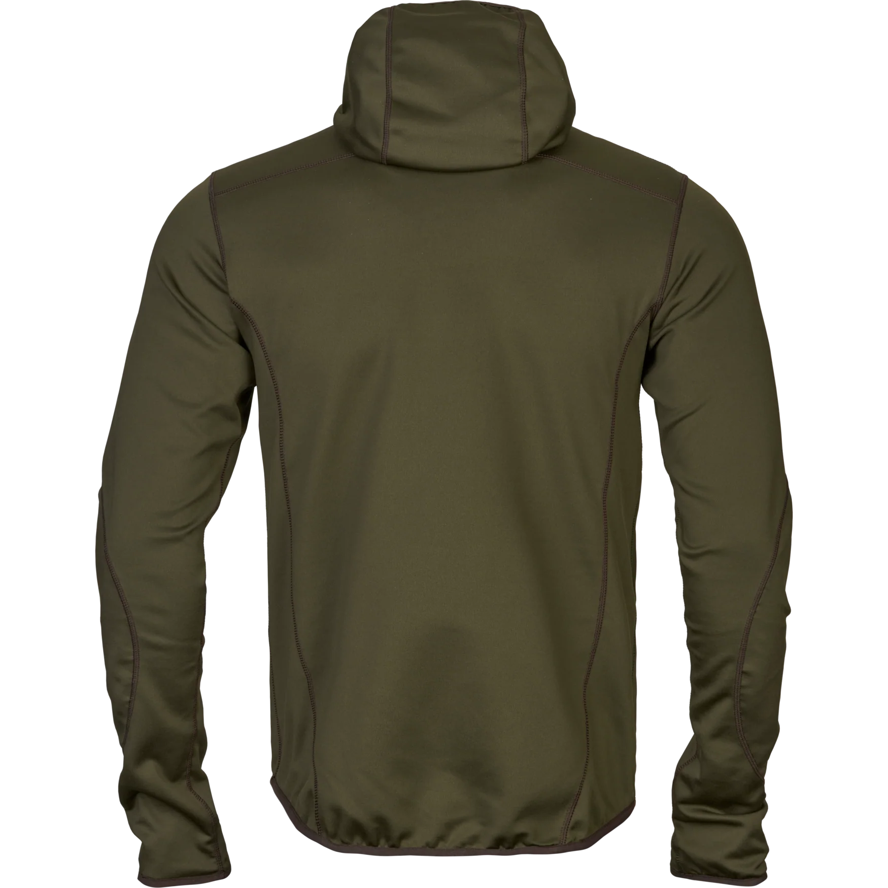 Deer Stalker Fleece-huvtröja med full dragkedja Willow green - Härkila - Image 7