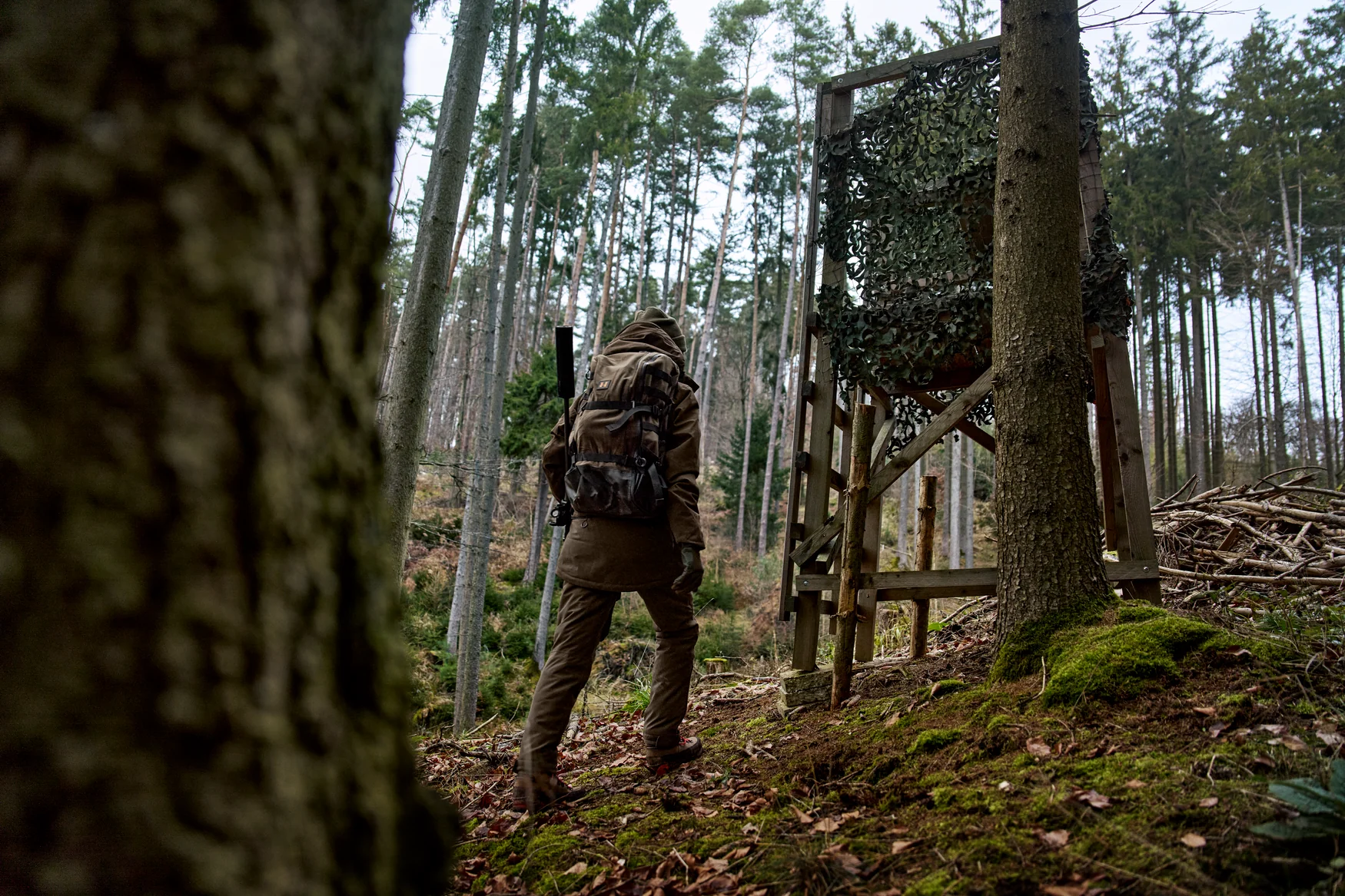 Driven Hunt HWS Insulated Byxor Dam - Willow green – Härkila - Image 9