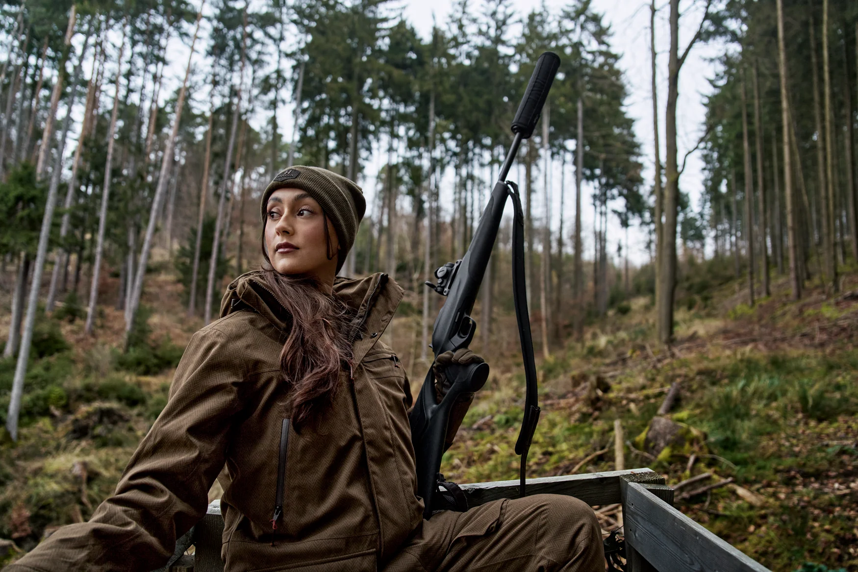 Driven Hunt HWS Insulated Jacka Dam - Willow green – Härkila - Image 12