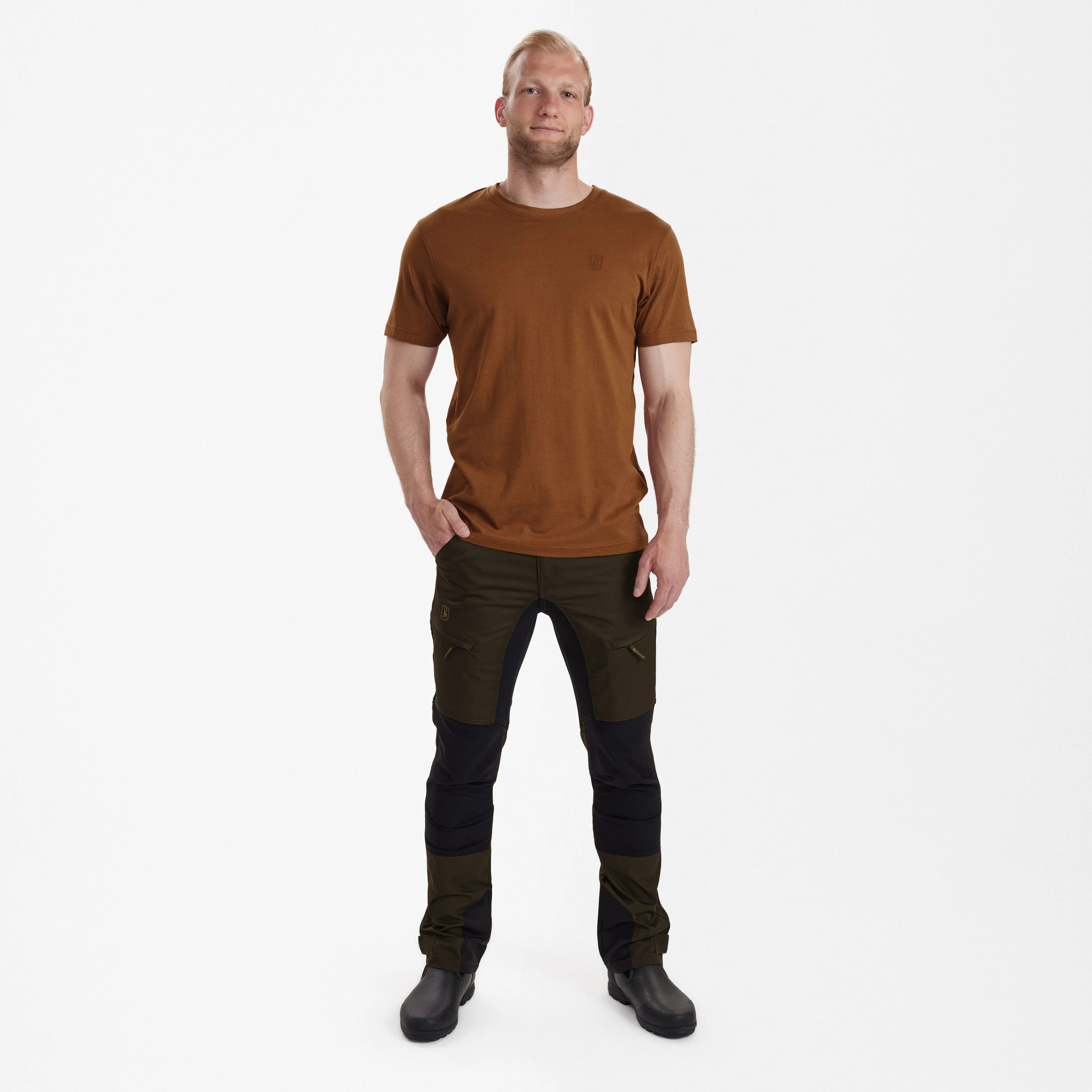 Easton T-shirt Burnt Orange - Deerhunter - Image 3