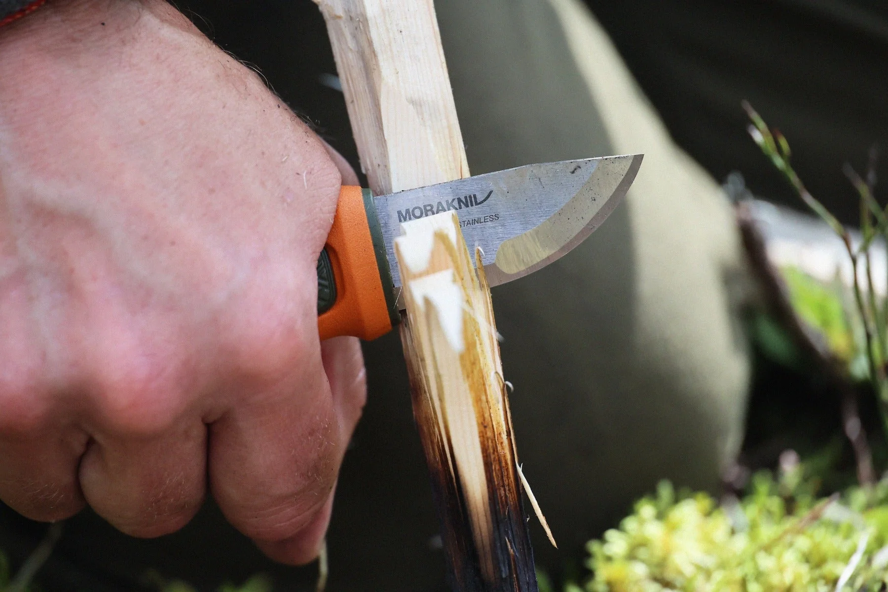 Eldris med bältesögla (S) Olive Green/Bu – Morakniv - Image 3
