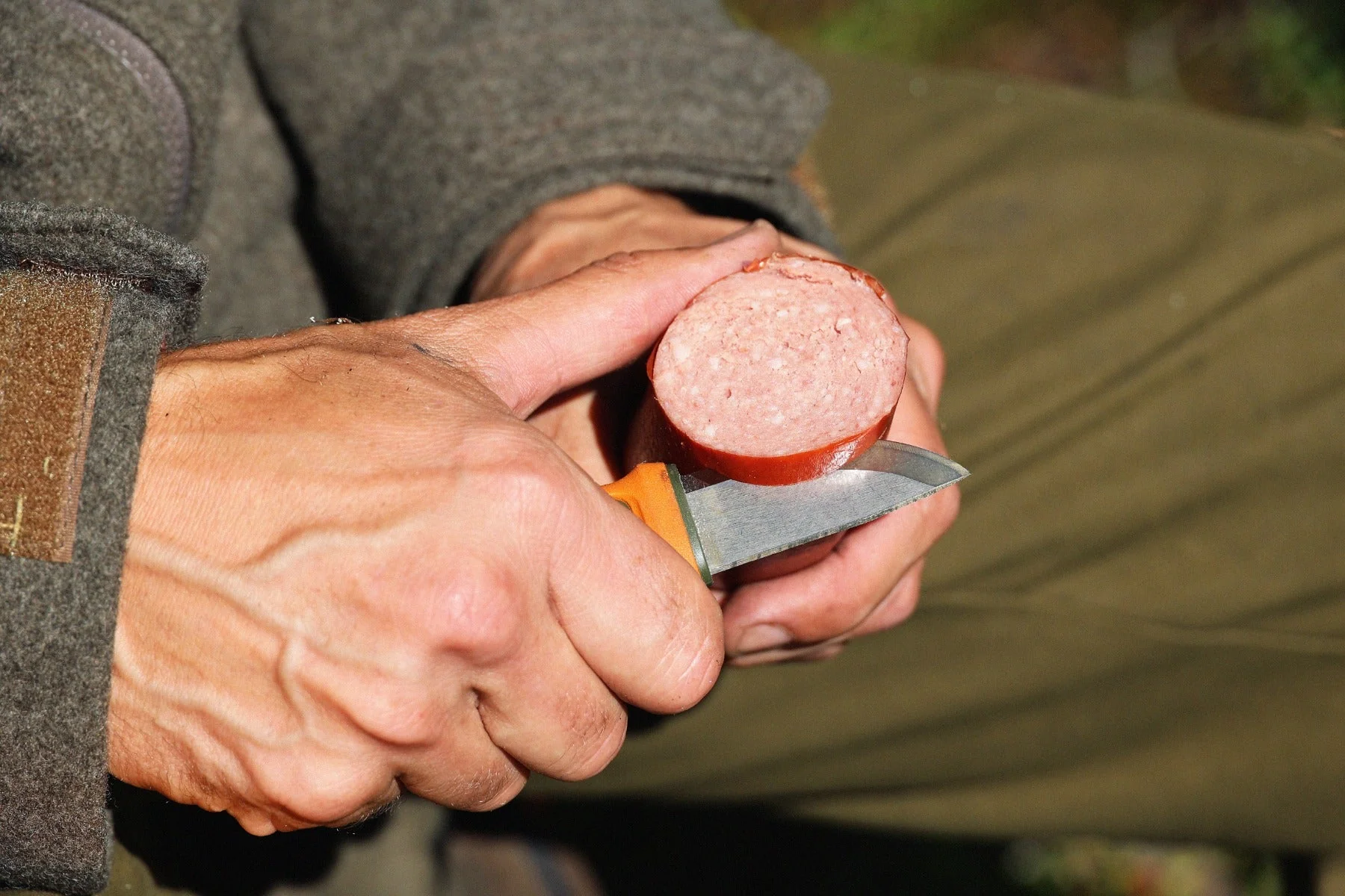 Eldris med bältesögla (S) Olive Green/Bu – Morakniv - Image 4