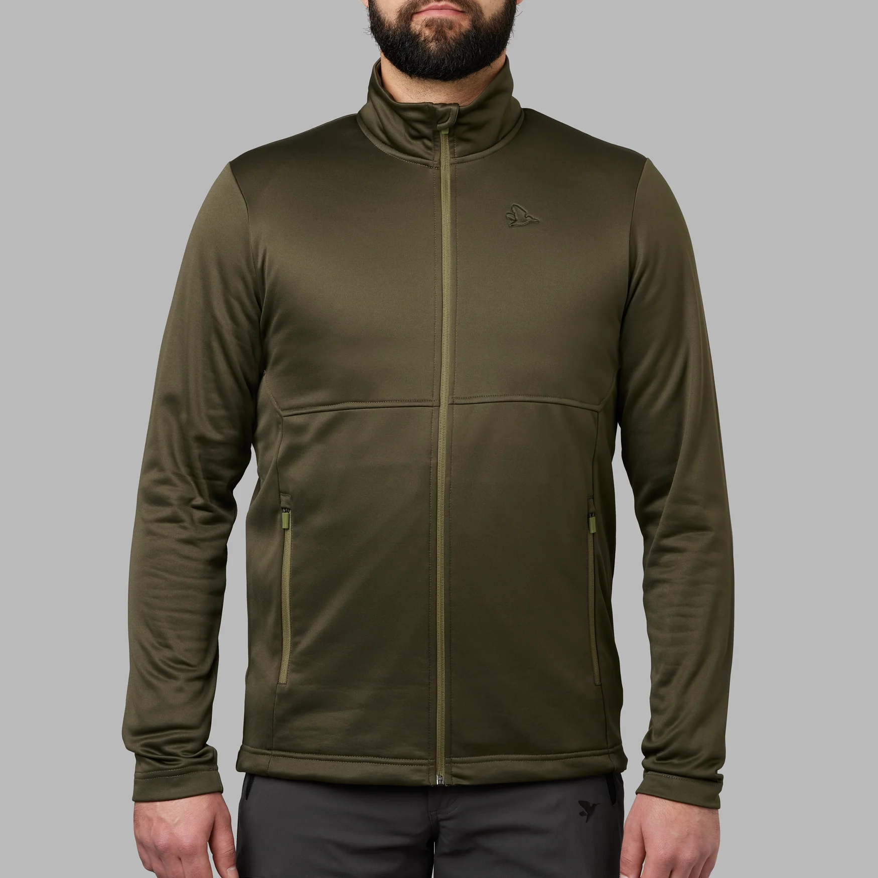 Elliot fleece - Pine green - Seeland - Image 3
