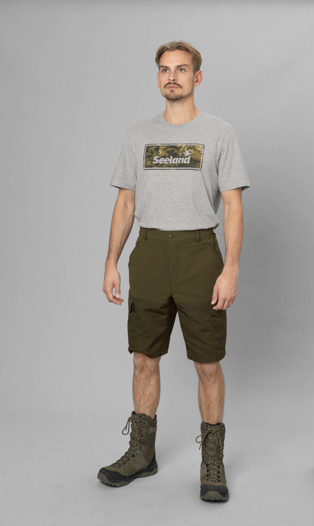 Elm Shorts Light Pine/Grizzly Brown - Seeland - Image 2