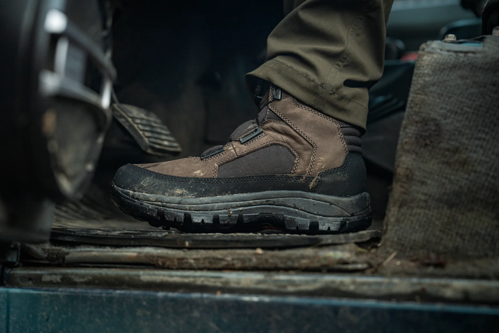 Enduro Dial Mid stövel Dark Brown – Mörkbrun - Image 10
