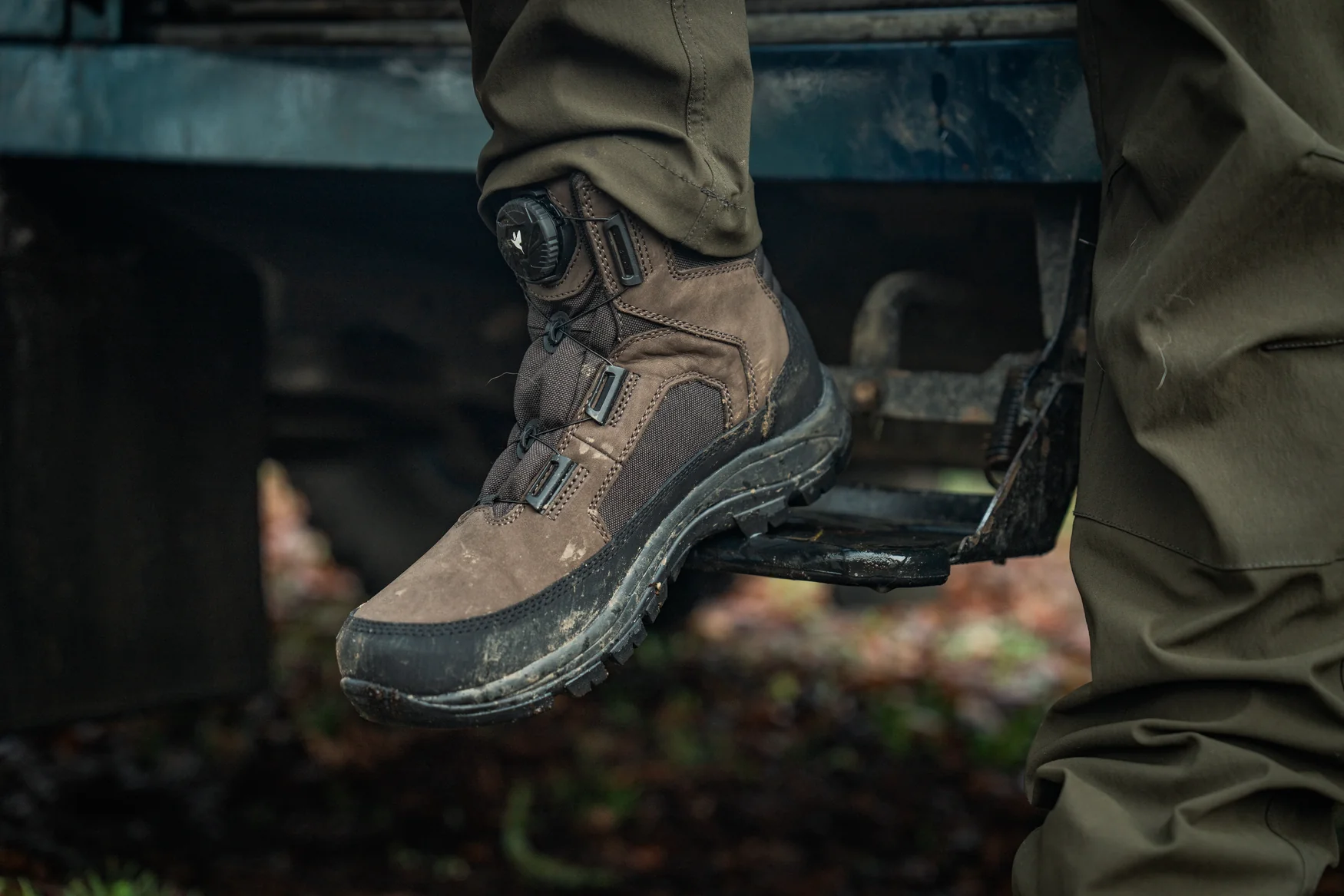 Enduro Dial Mid stövel Dark Brown – Mörkbrun - Image 11