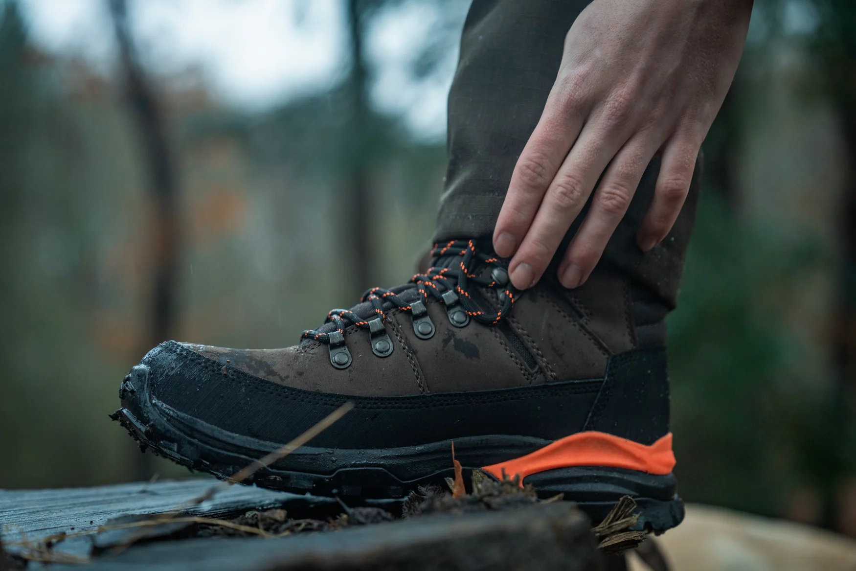 Enduro Tracker High Känga Dark Brown – Enduro - Image 10