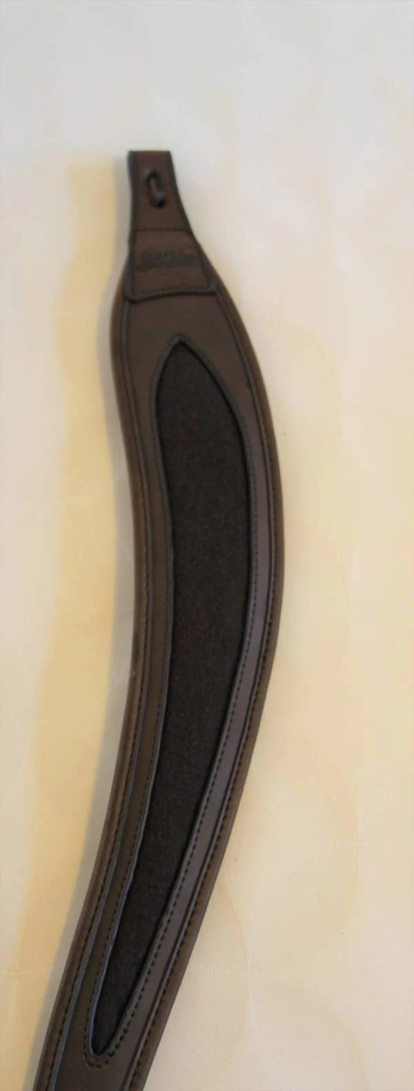 Ergonomisk gevärsrem i läder/loden - Image 3