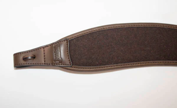 Ergonomisk gevärsrem i loden/läder - Image 2