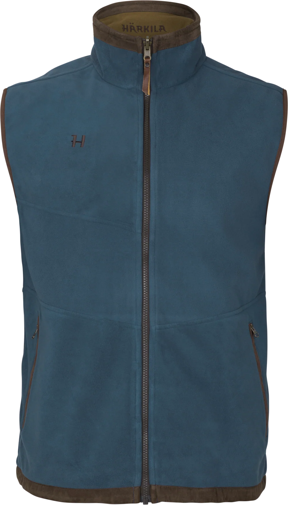 Estate WSP vändbar väst Dark olive/Sea blue – Härkila - Image 9
