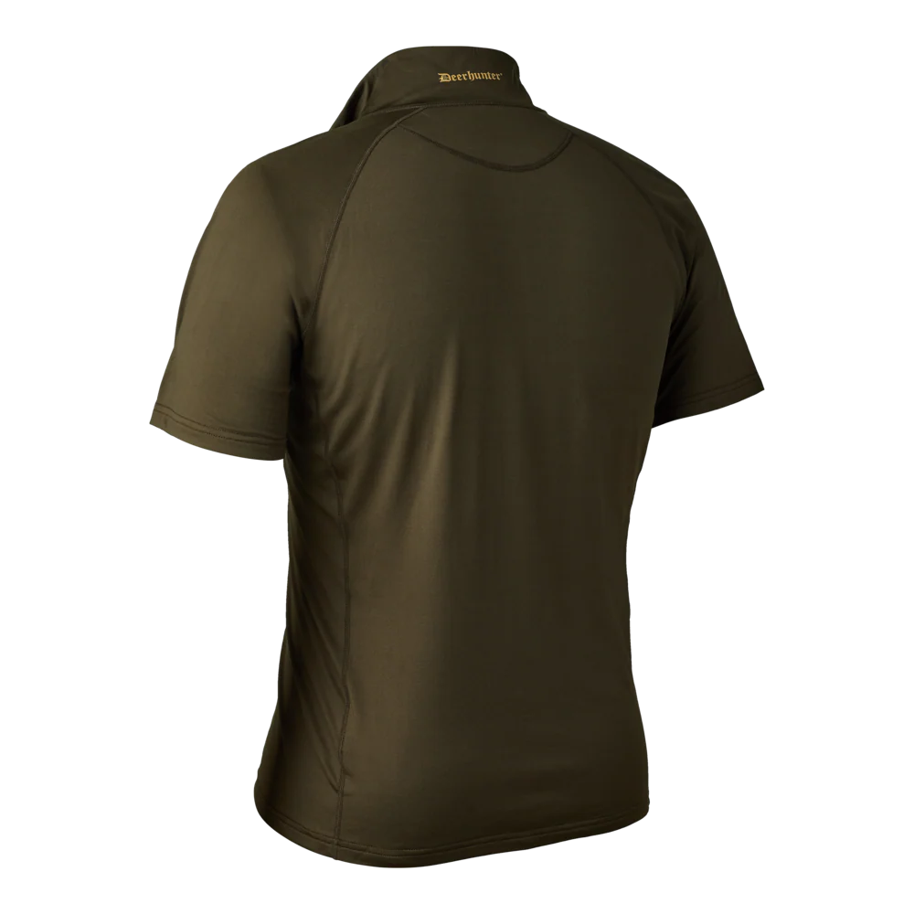 Excape isolerad T-shirt med dragkedja i nacken Grön - Deerhunter - Image 2