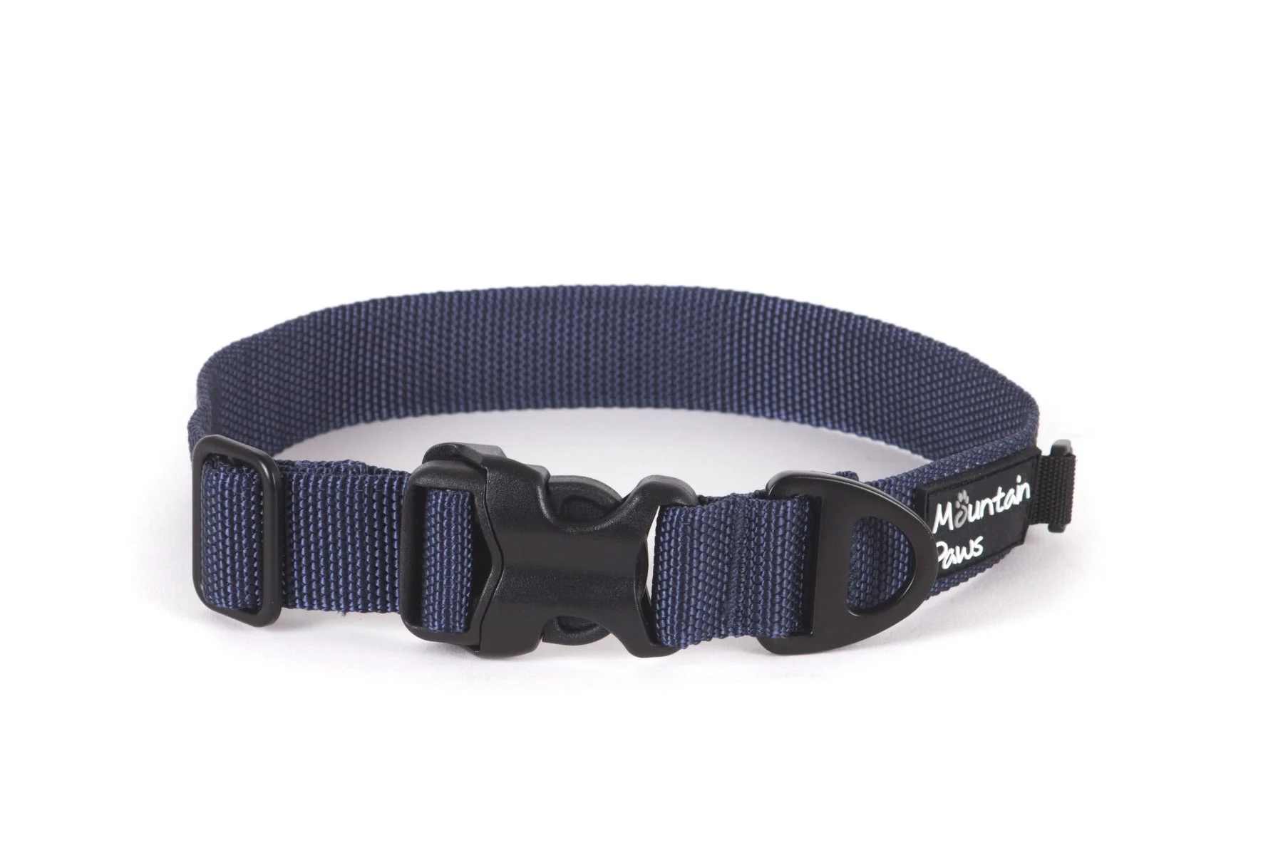 Extra tåligt hundhalsband, liten, Marinblå – Mountain Paws
