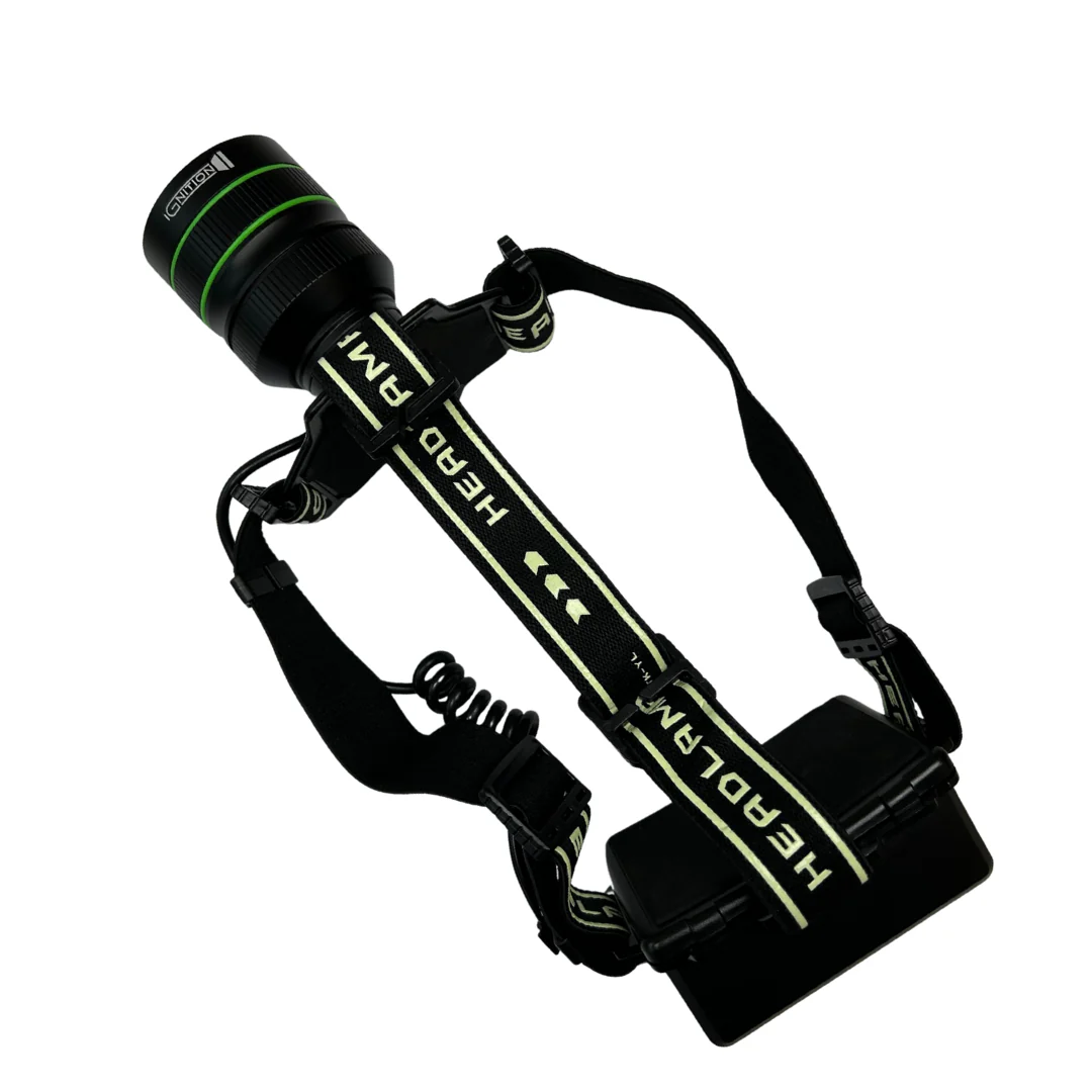 Extremt kraftfull pannlampa med 10 000 lumen + powerbank - Ignition - Image 8