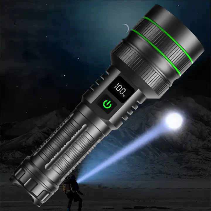 Extremt kraftig ficklampa med 10 000 lumen + powerbank - Ignition - Image 4